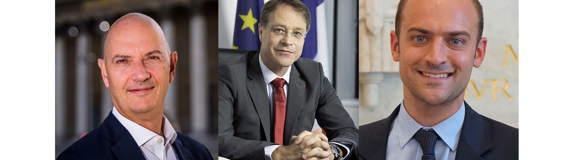 Roland Lescure, François Asselin et Jean-Noël Barrot