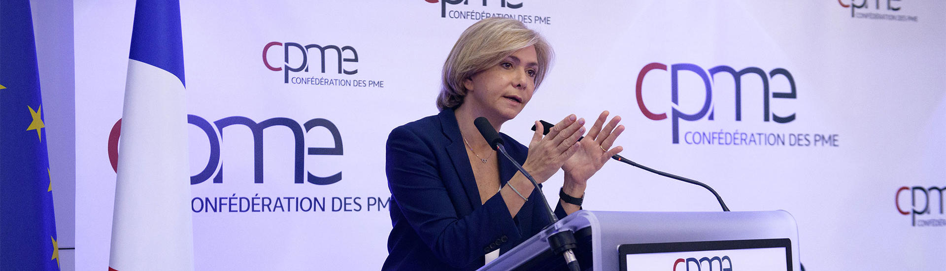 Valérie Pécresse à la CPME