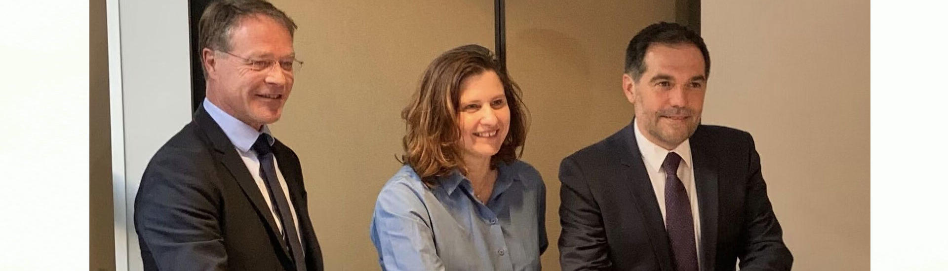 François Asselin, Roxana Maracineanu et Stéphane Junique