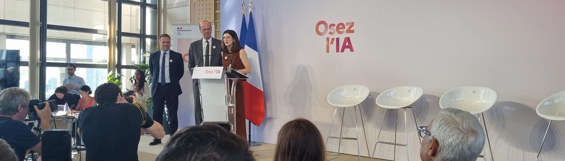 Lancement osez l'IA