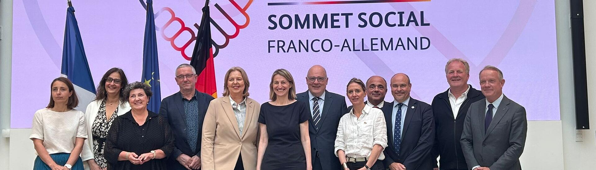 Sommet social franco-allemand